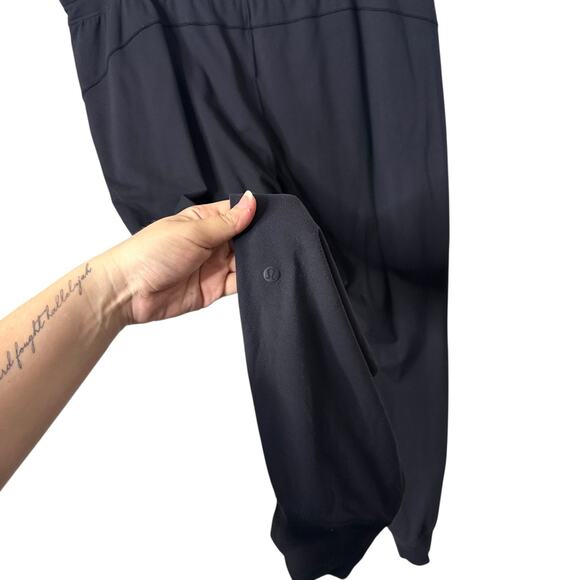 Lululemon Ready To Rulu Pant 29" Cropped Drawstring High Rise Black Size 18 - Picture 8 of 9